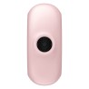 stimulateur et vibrateur double air pulse pro to go 3 rose