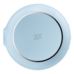 stimulateur et vibrateur double air pulse pro to go 3 bleu