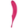 stimulateur et vibrateur twirling pro air pulse rouge