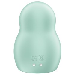 stimulateur et vibrateur double air pulse pro to go 1 vert