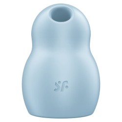 stimulateur et vibrateur double air pulse pro to go 1 bleu