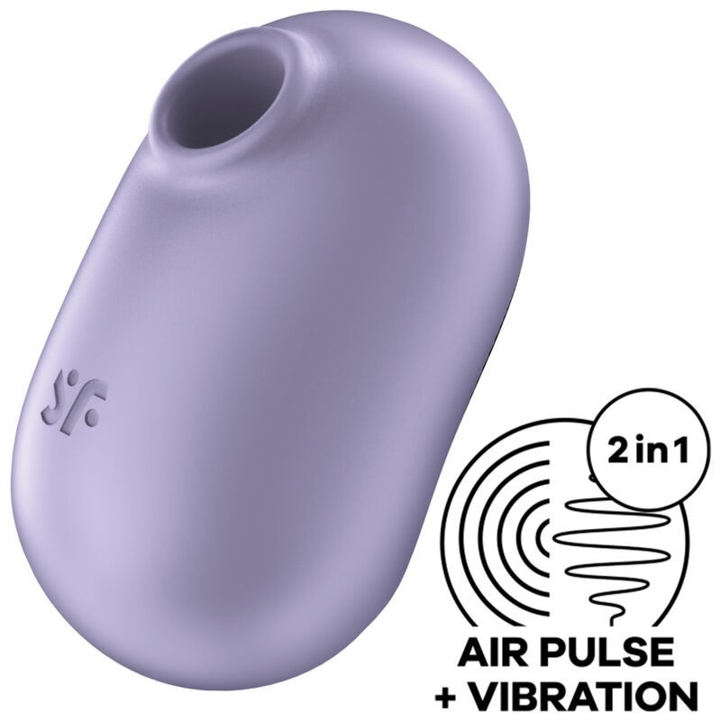 stimulateur et vibrateur double air pulse pro to go 2 violet stimulateur et vibrateur double air pulse pro to go 2 violet