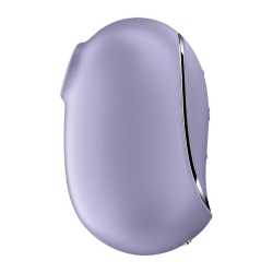 stimulateur et vibrateur double air pulse pro to go 2 violet
