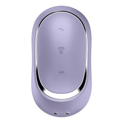 stimulateur et vibrateur double air pulse pro to go 2 violet
