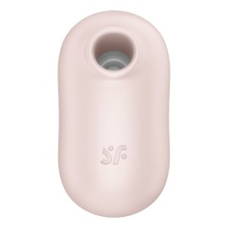 stimulateur et vibrateur double air pulse pro to go 2 beige