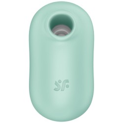stimulateur et vibrateur double air pulse pro to go 2 vert