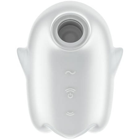 glowing ghost air pulse & vibrateur blanc
