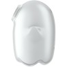 glowing ghost air pulse & vibrateur blanc