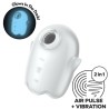 glowing ghost air pulse & vibrateur blanc