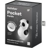 pocket panda stimulateur & vibrateur noir et blanc