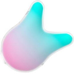 mermaid vibes stimulateur & vibrateur menthe et rose