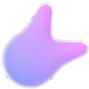 mermaid vibes stimulateur & vibrateur violet et rose