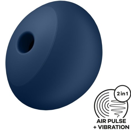 air power 4 stimulateur & vibrateur 12 vibrations bleu