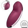 tap & climax 2 vibrateur & stimulateur rouge