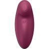tap & climax 2 vibrateur & stimulateur rouge
