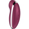 tap & climax 2 vibrateur & stimulateur rouge