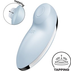 tap & climax 2 vibrateur & stimulateur bleu