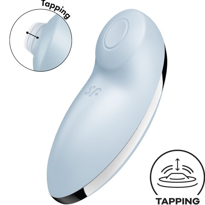 tap & climax 2 vibrateur & stimulateur bleu tap & climax 2 vibrateur & stimulateur bleu