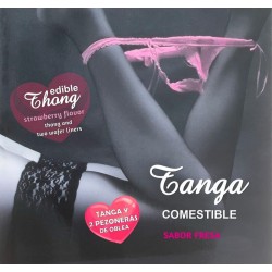 thong azyme pour fille et 2 coussins de matelier saveur fraise -es-pt-en-fr-it-