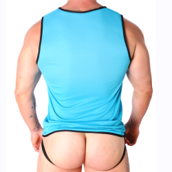 t-shirt bleu s-m