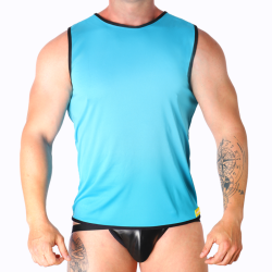 t-shirt bleu l-xl