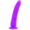 toys harnais + dong silicone violet 23 cm -o- 4.5 cm