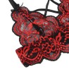 set ensemble deux pièces top et culotte en dentelle s-m