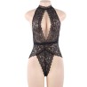 teddy dentelle bonnet ouvert l-xl