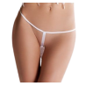 micro string blanc taille unique