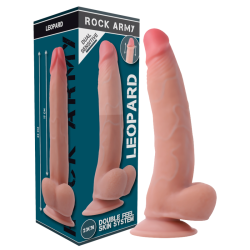 harnais + léopard double densité 23 cm -o- 4.77 cm