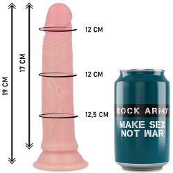harnais + gode en silicone liquide premium avenger 19 cm -o- 3.98 cm