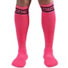 chaussettes longues taille unique rose
