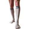 chaussettes fines taille unique blanche