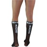 chaussettes fines taille unique noires