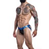 jockstrap desire cuirette bleu xl