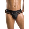 030 slip ouvert tom noir s-m
