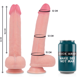 arn s + gode en silicone liquide premium kingcobra 24 cm -o- 4.77 cm