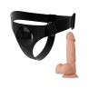 slip harnais harnais universel avec gode jerry 21,8 cm naturel