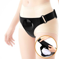 slip harnais harnais universel avec gode jerry 21,8 cm naturel