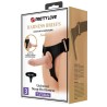 slip harnais harnais universel avec gode kevin 19 cm naturel