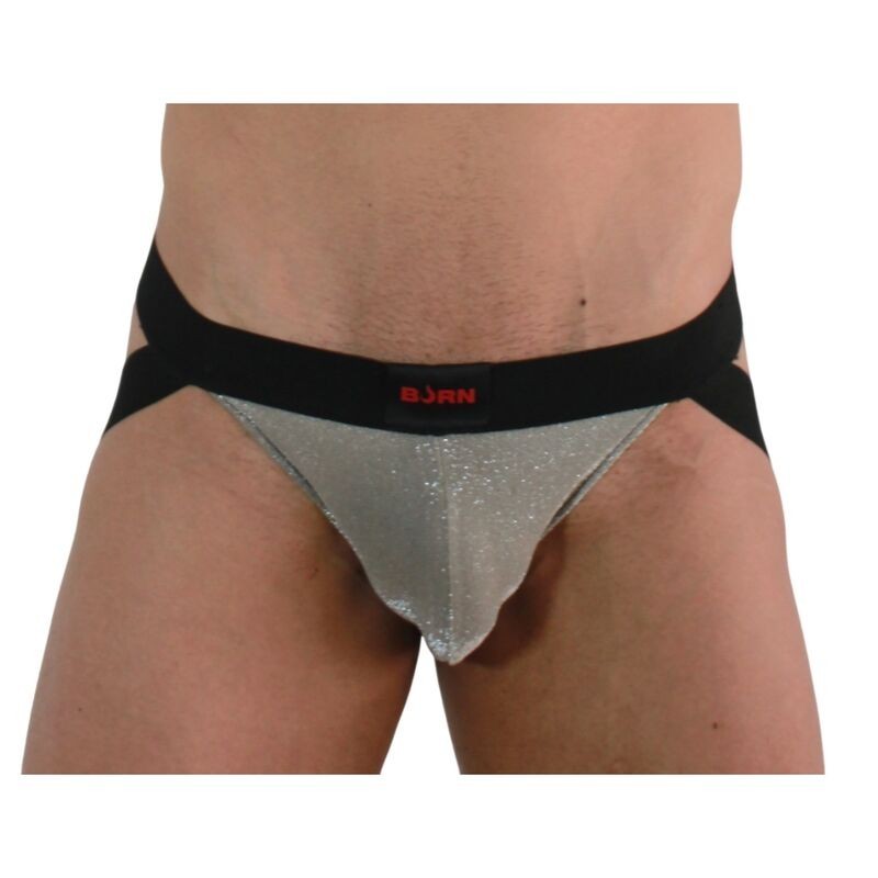 001 jock beige brillant - noir xl 001 jock beige brillant - noir xl