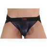 006 jock bleu brillant - noir s