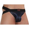 006 jock bleu brillant - noir s