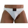 007 jock lycra blanc m