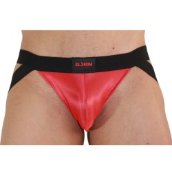 010 jock rouge - noir m