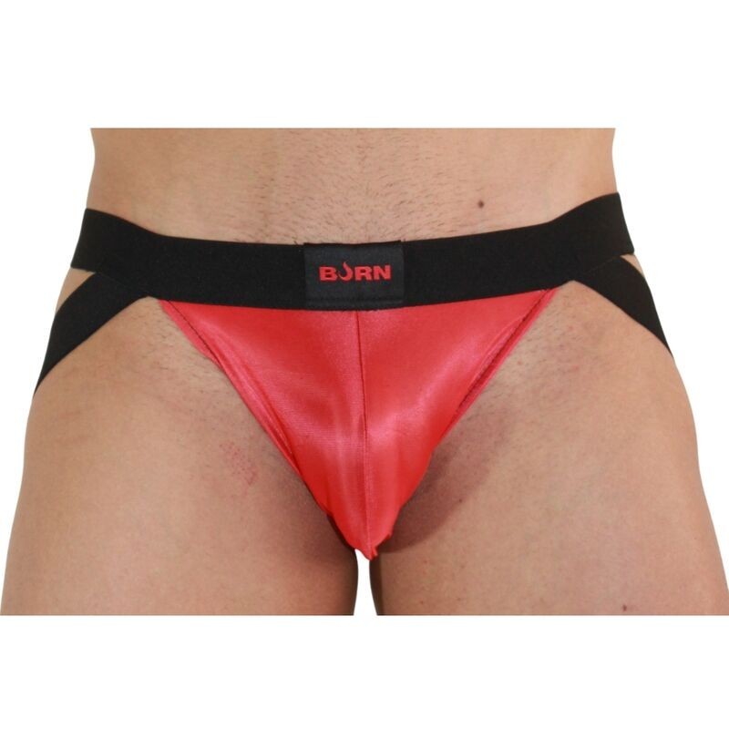 010 jock rouge - noir xl 010 jock rouge - noir xl