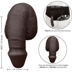 emballage silicone pénis 12.75 cm
