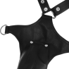 harnais jock strap en cuir écologique pour hommes