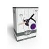 harnais en dentelle  strap-on violet