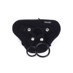 harnais strap-on deluxe noir